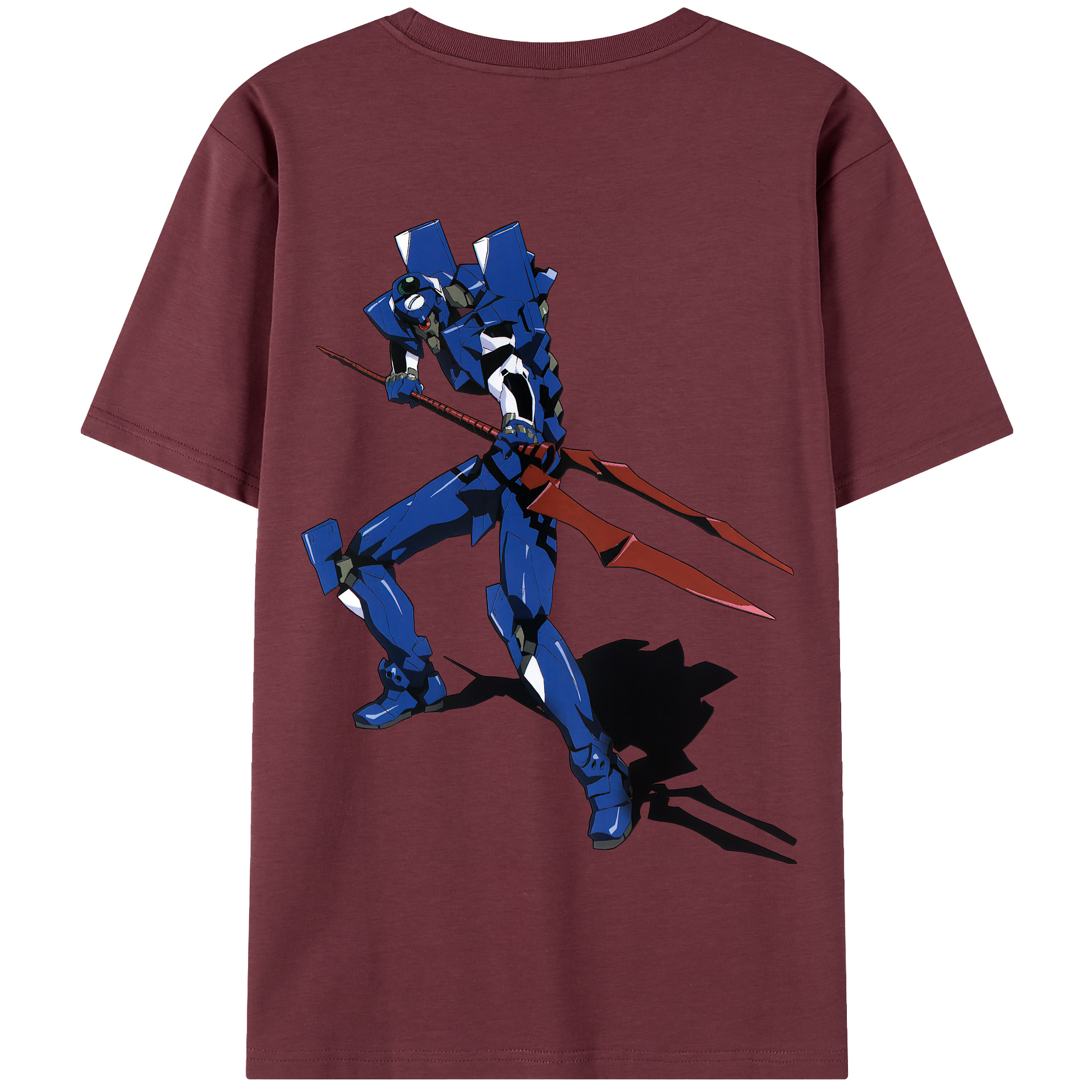 （画像用） EVA 新世紀エヴァンゲリオン 綿100％半袖Tシャツ（背面プリント）